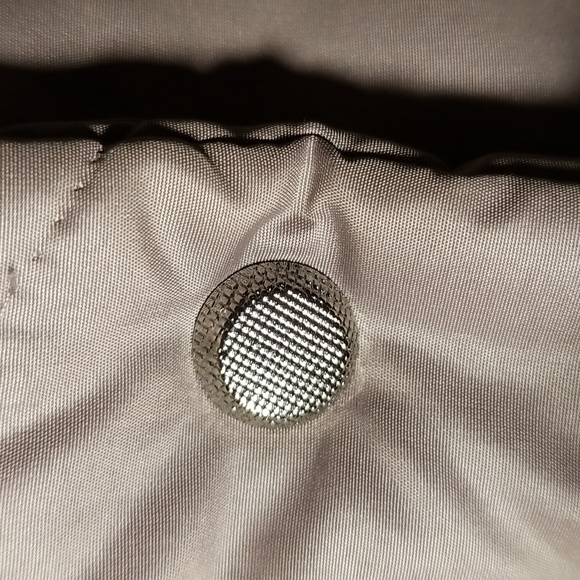 Sz M Taupe Quilted Winter Coat - Picture 3 of 6